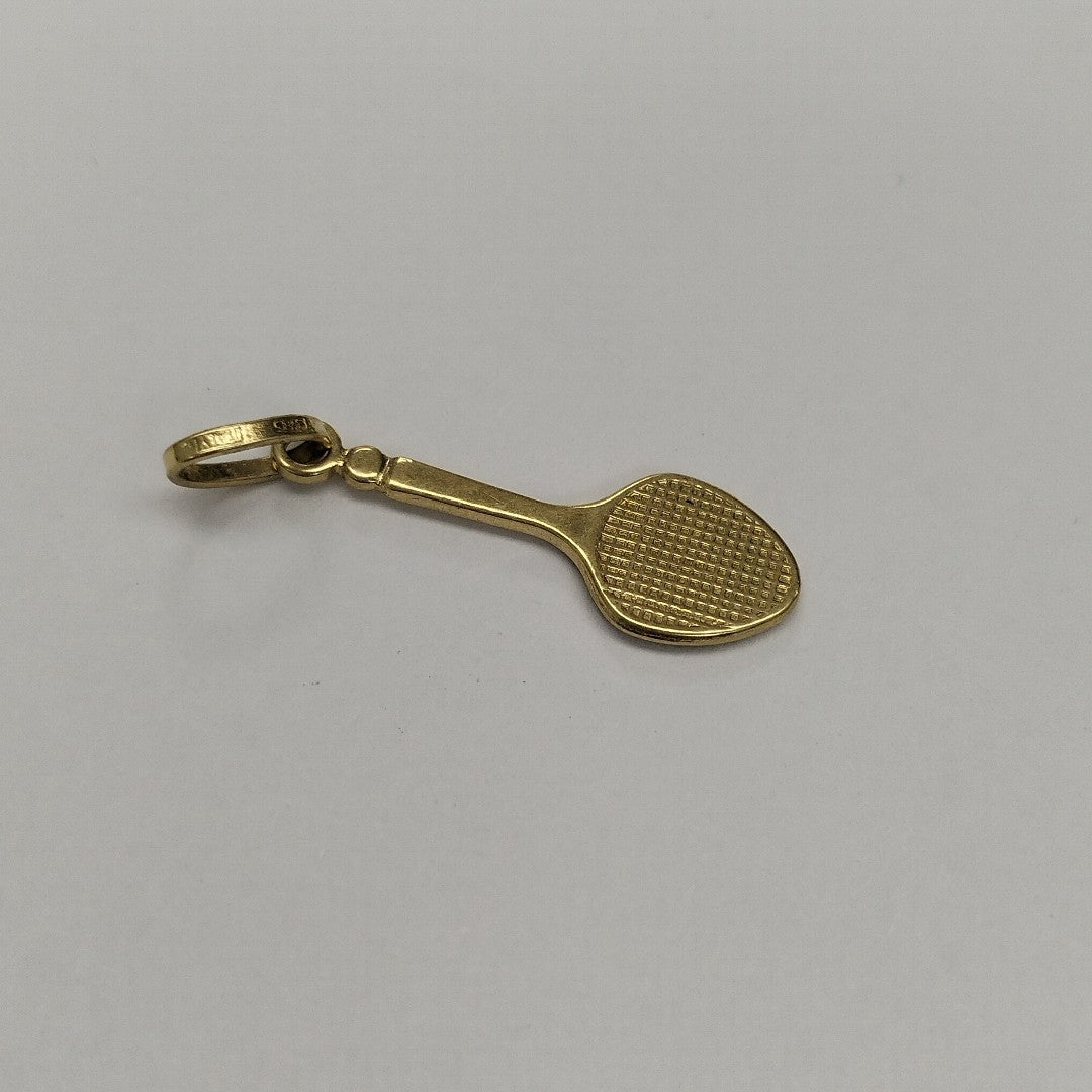 10442DIJ00000B692 FRD7 DIJE DE RAQUETA ORO 14K 1.2GRS (NUEVO)