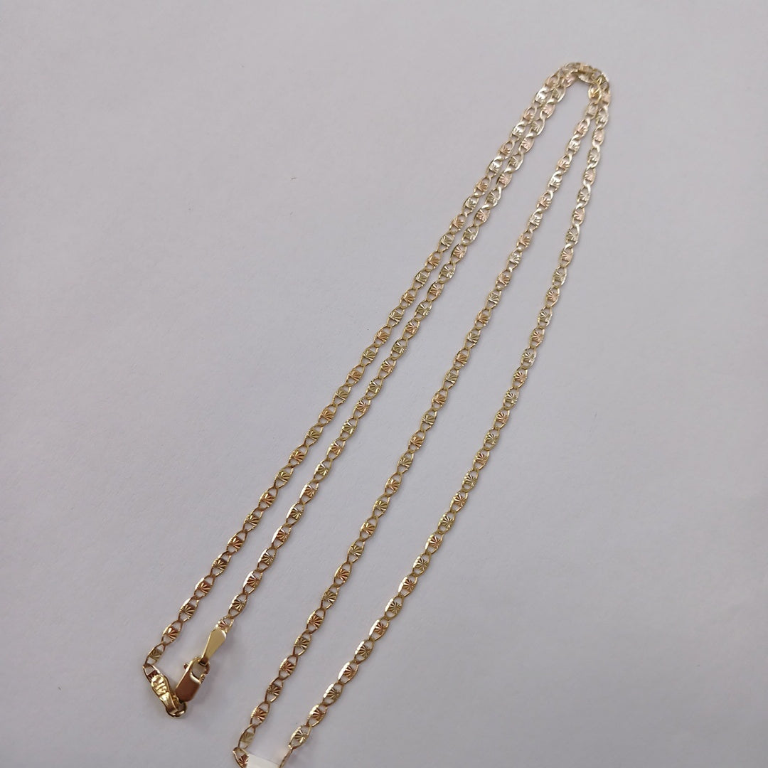 CADENA TEJIDO MARINERO 3.51GR 55 CM (NUEVO)