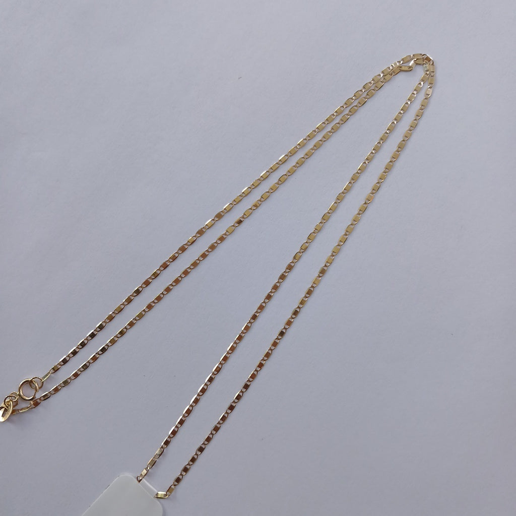 CADENA TEJIDO MARINERO 1.91GR 55 CM (NUEVO)