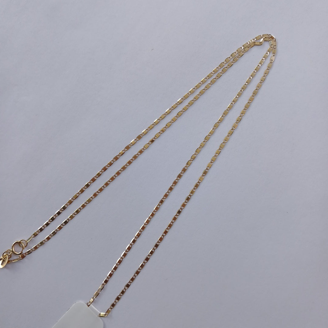 CADENA TEJIDO MARINERO 1.91GR 55 CM (NUEVO)