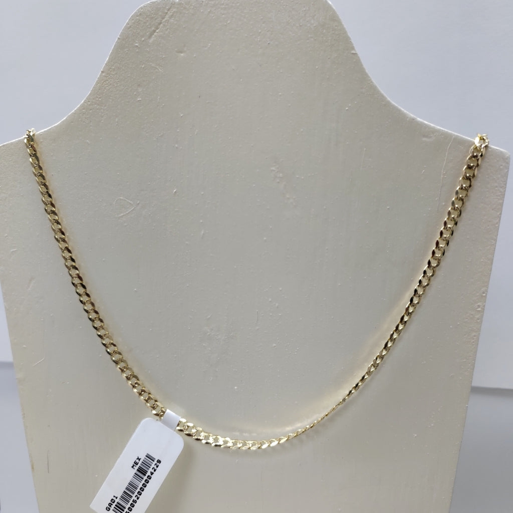 CADENA BARBADA DIAMANTADA 12.11GR 60 CM CM (NUEVO)