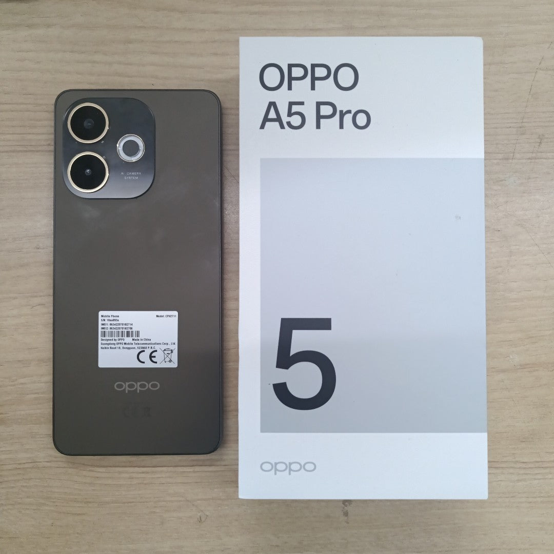 CELULAR OPPO  A5 PRO CPH2711 (2025) 256 GB 8 GB RAM (SEMINUEVO)
