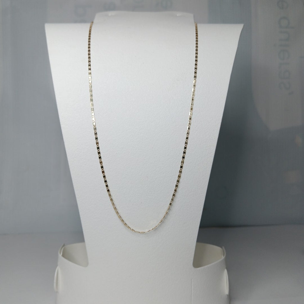 CADENA TEJIDO MARINERO 1.91GR 55 CM (NUEVO)