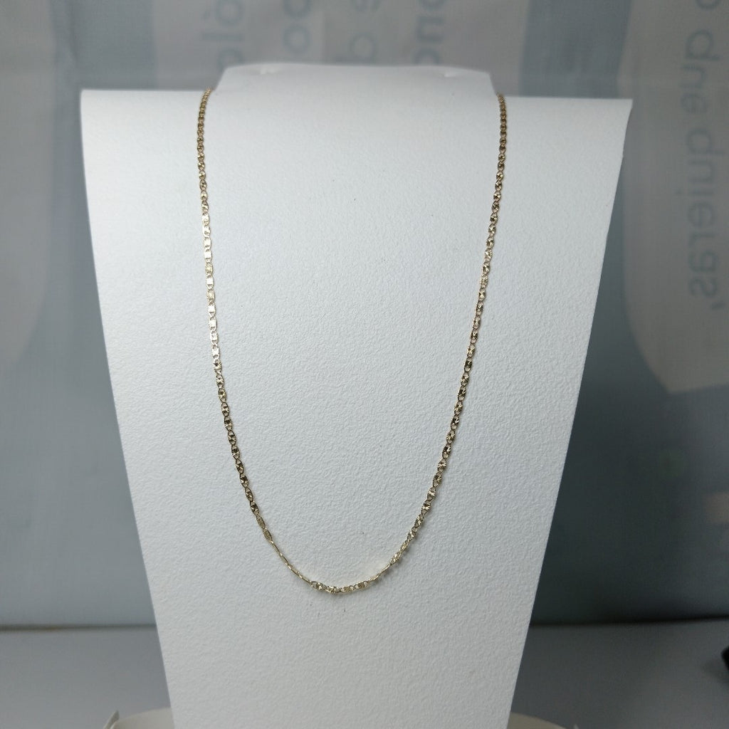 CADENA TEJIDO MARINERO 2.11GR 50 CM (NUEVO)