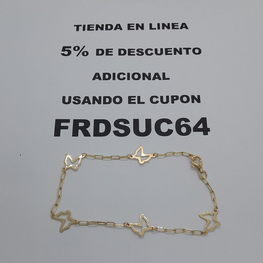 PULSERAS DAMA ORO 14K 1.8 (NUEVO)