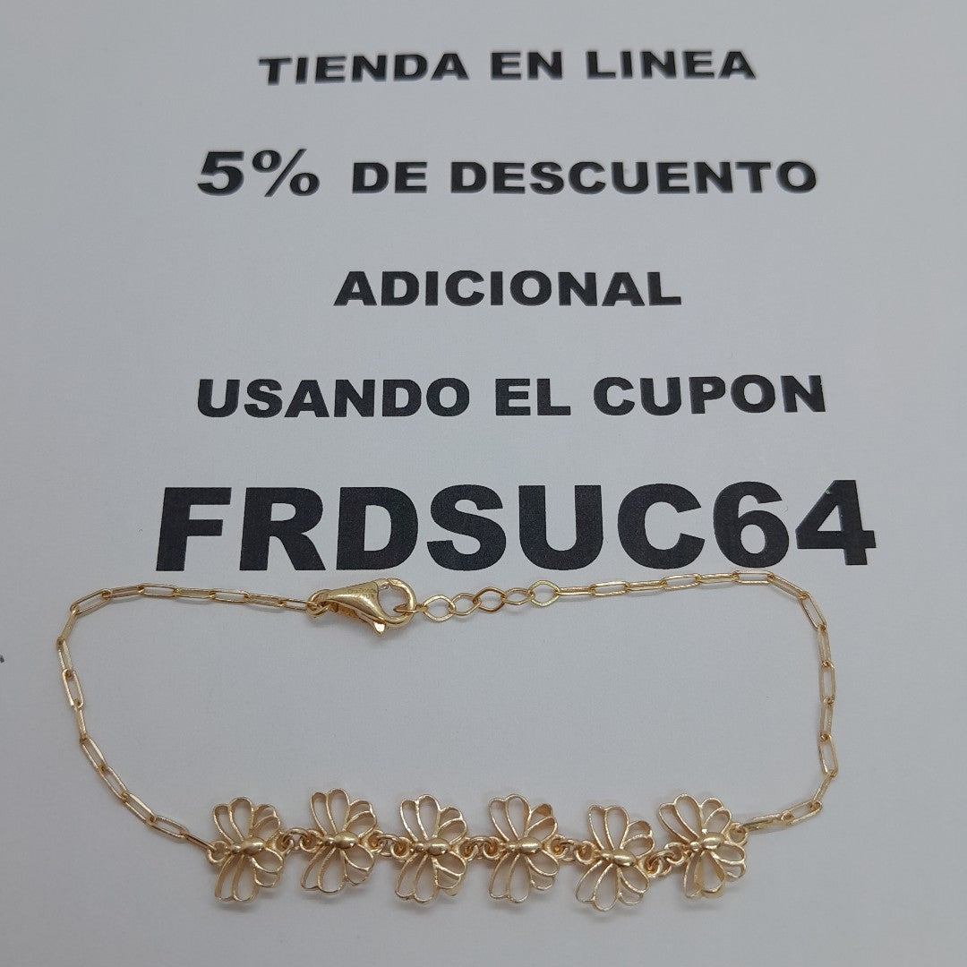 PULSERAS DAMA ORO 14K 2.9 (NUEVO)