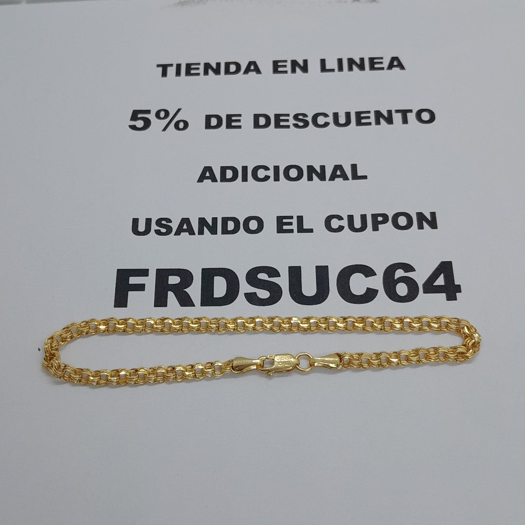 PULSERAS DAMA ORO 14K 1.7 (NUEVO)