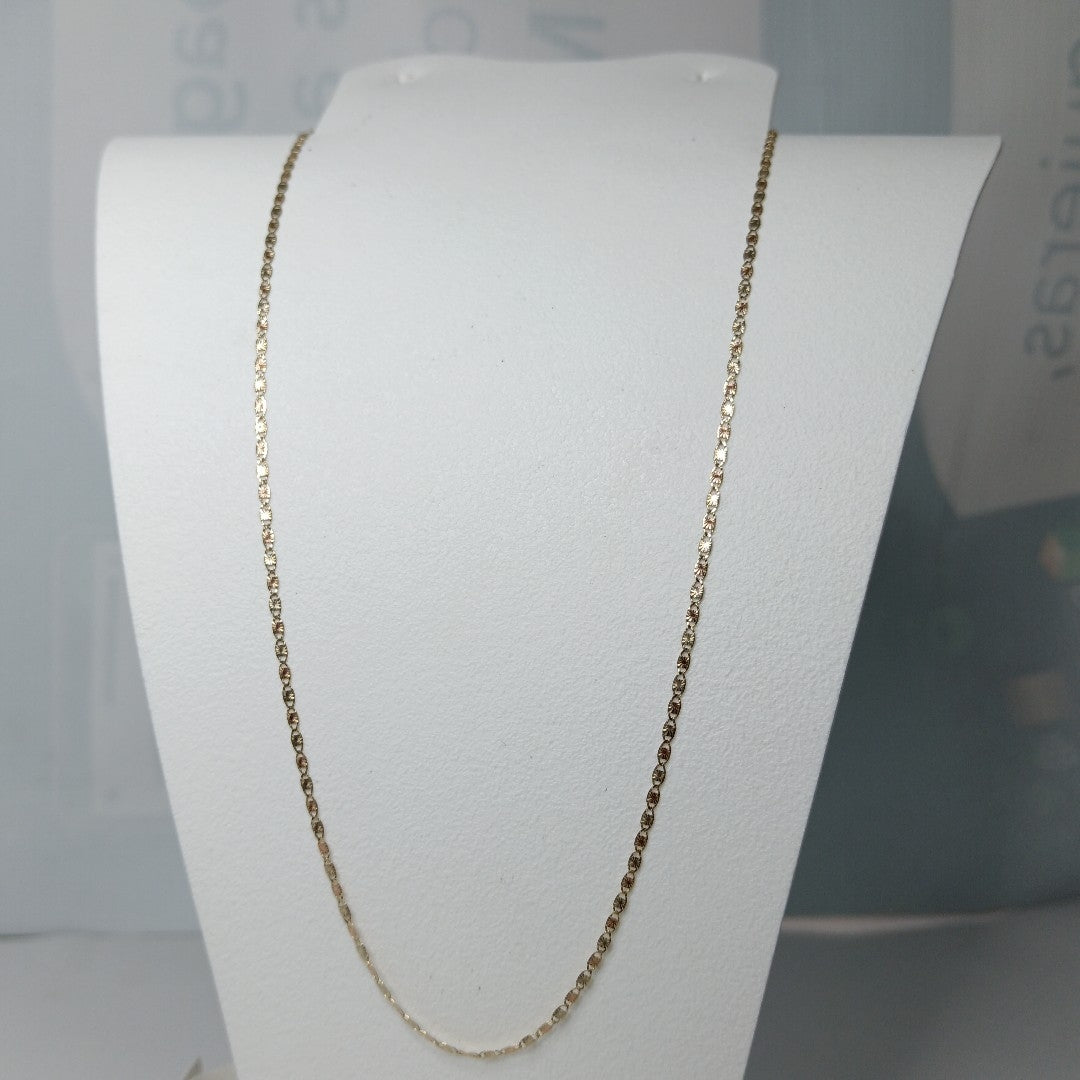 CADENA TEJIDO MARINERO 1.71GR 50 CM (NUEVO)