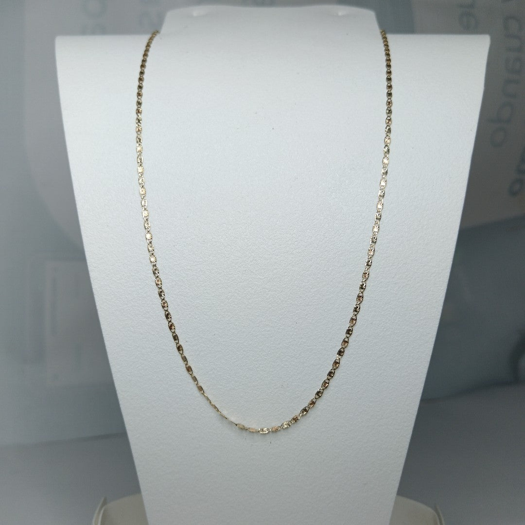 CADENA TEJIDO MARINERO 1.71GR 50 CM (NUEVO)