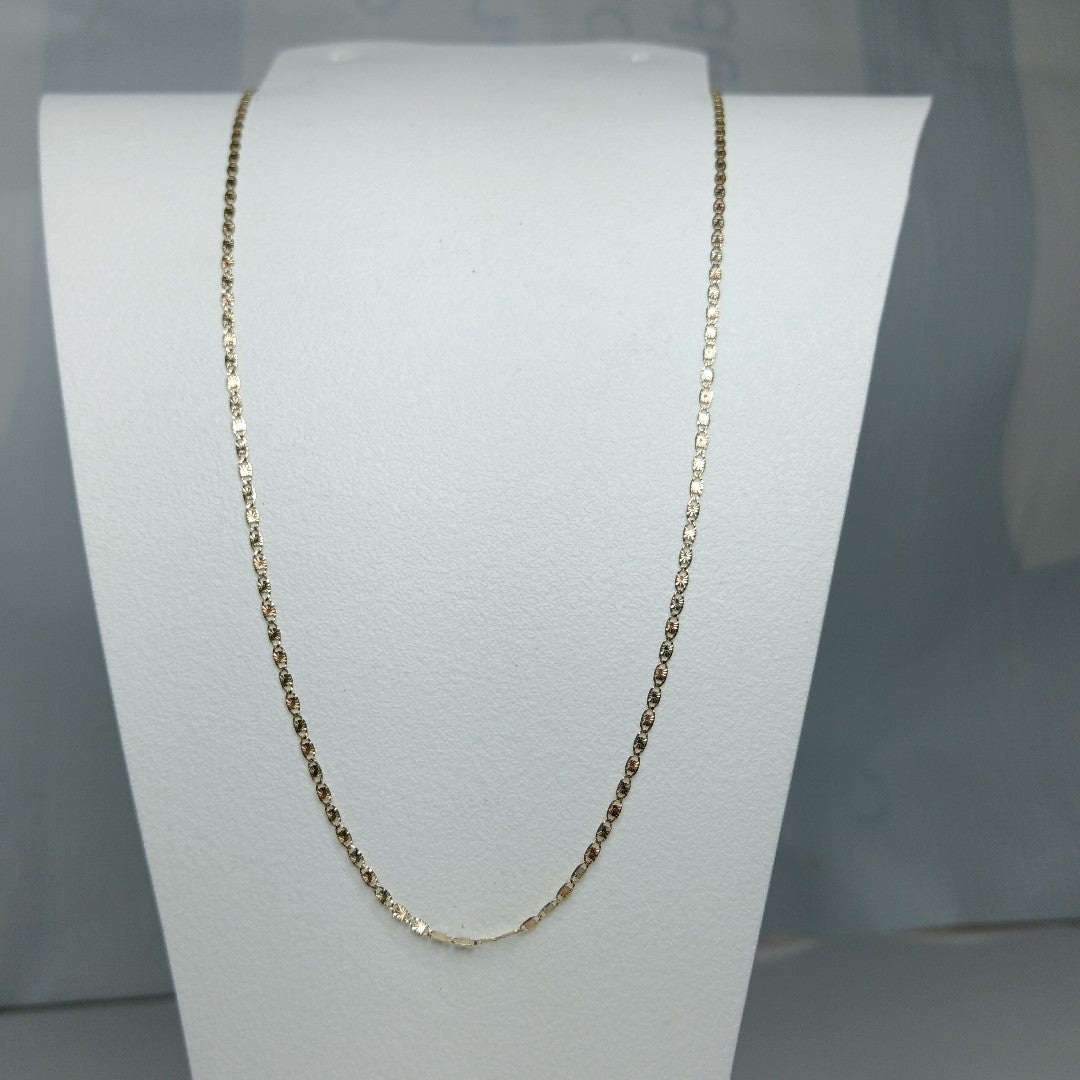 CADENA TEJIDO MARINERO 1.71GR 50 CM (NUEVO)