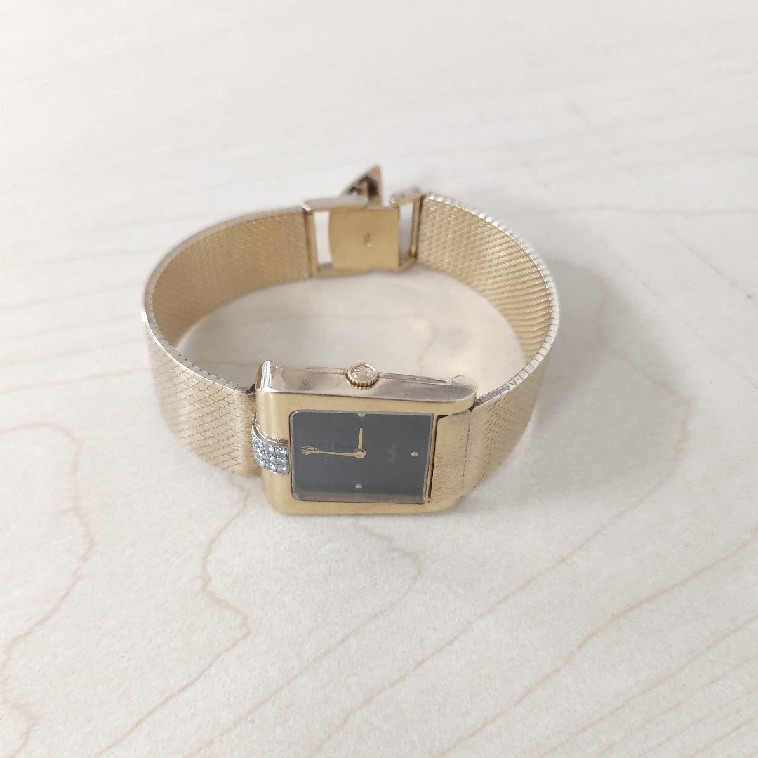 RELOJ CAJA Y PULSO ORO. ORO. 18 K 80.5 GRMS (SEMINUEVO)