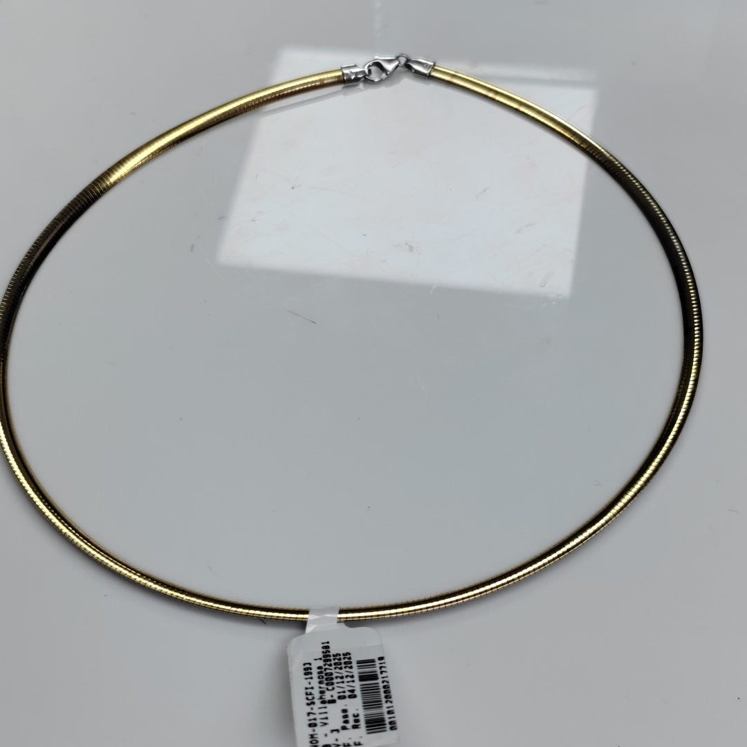 K1 20,40 GRMS 14 K ESPECIFICACIONES COMPLEMENTARIAS GARGANTILLA, DOBLE VISTA (SEMINUEVO)