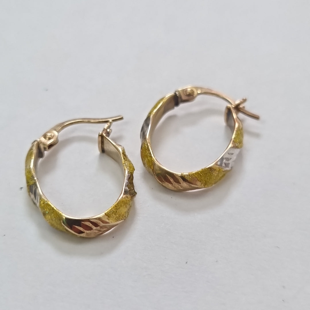 ARETES PAR. ORO. 10 K 3.1 GRMS (SEMINUEVO)