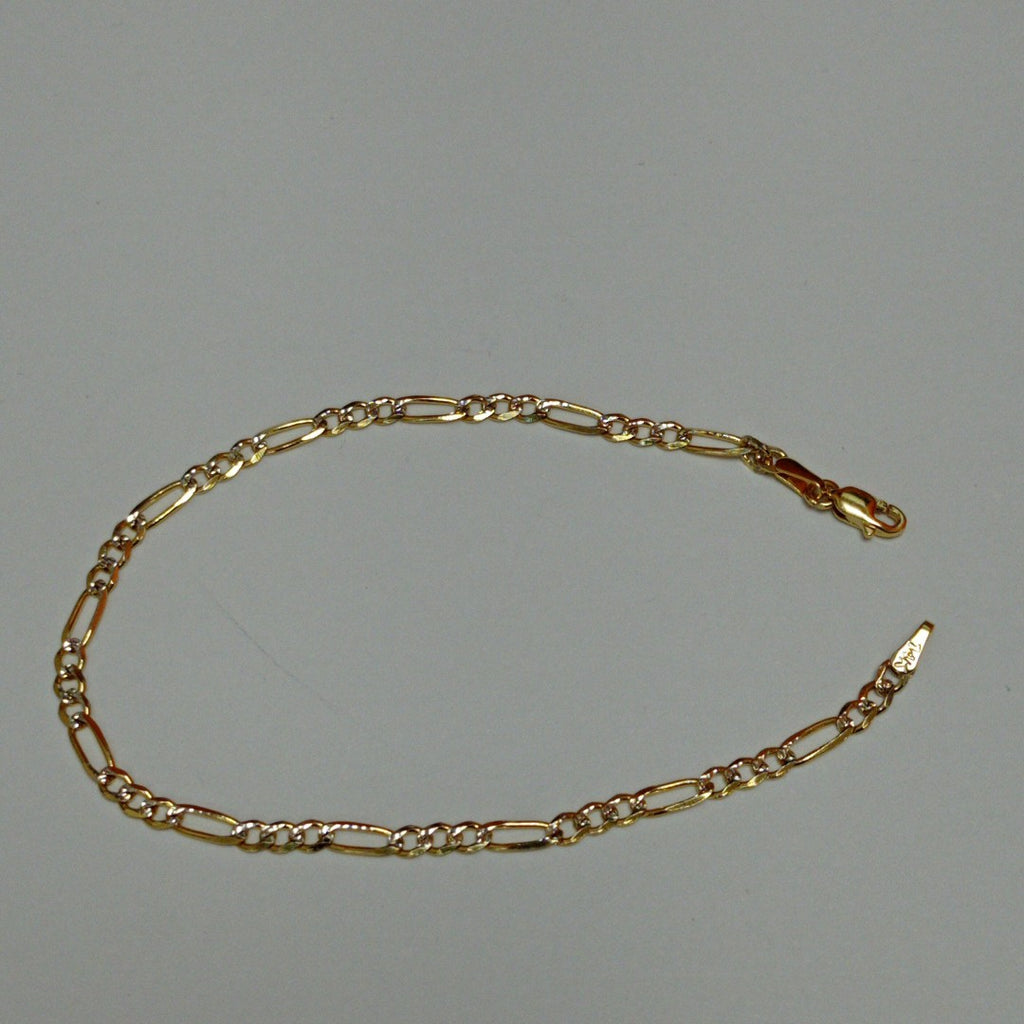 PULSERA 3 X 1 DIAMANTADA 3.3GR 18 CM (NUEVO)