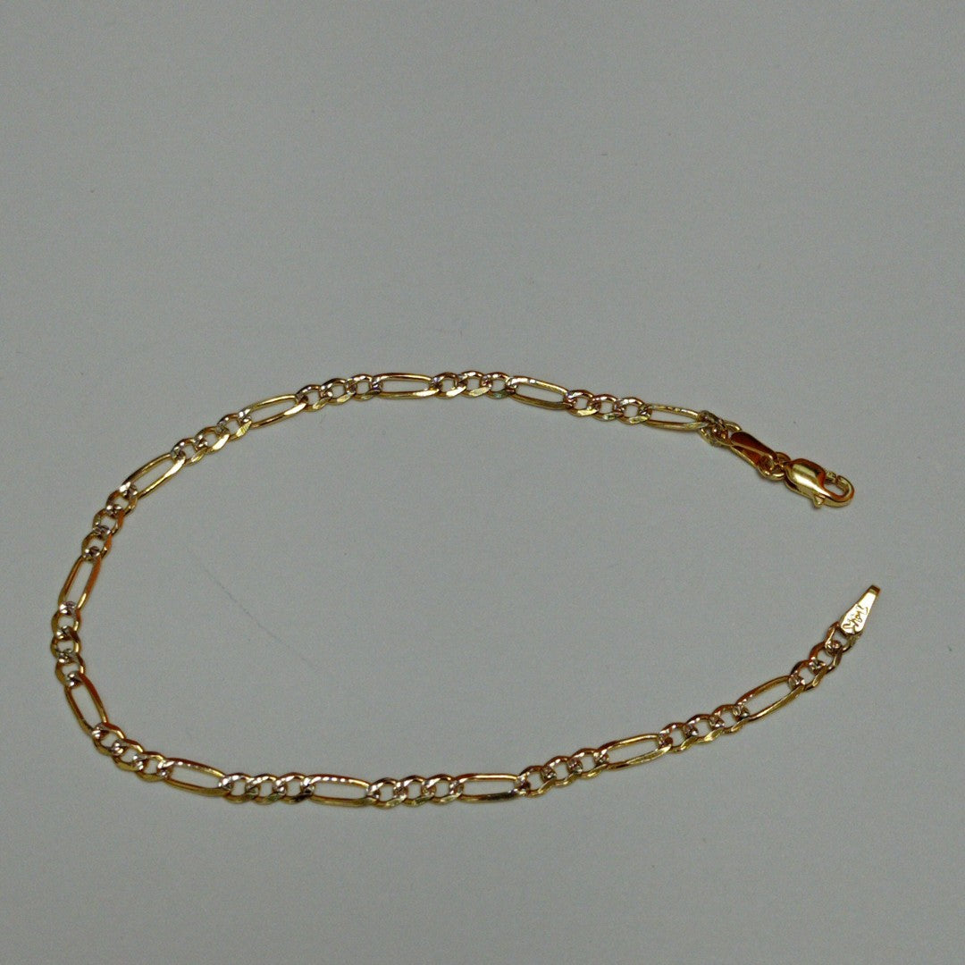 PULSERA 3 X 1 DIAMANTADA 3.3GR 18 CM (NUEVO)