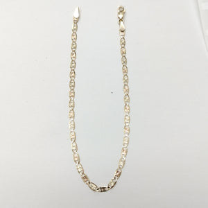 PULSERA TEJIDO MARINERO 3.81GR 23 CM (NUEVO)