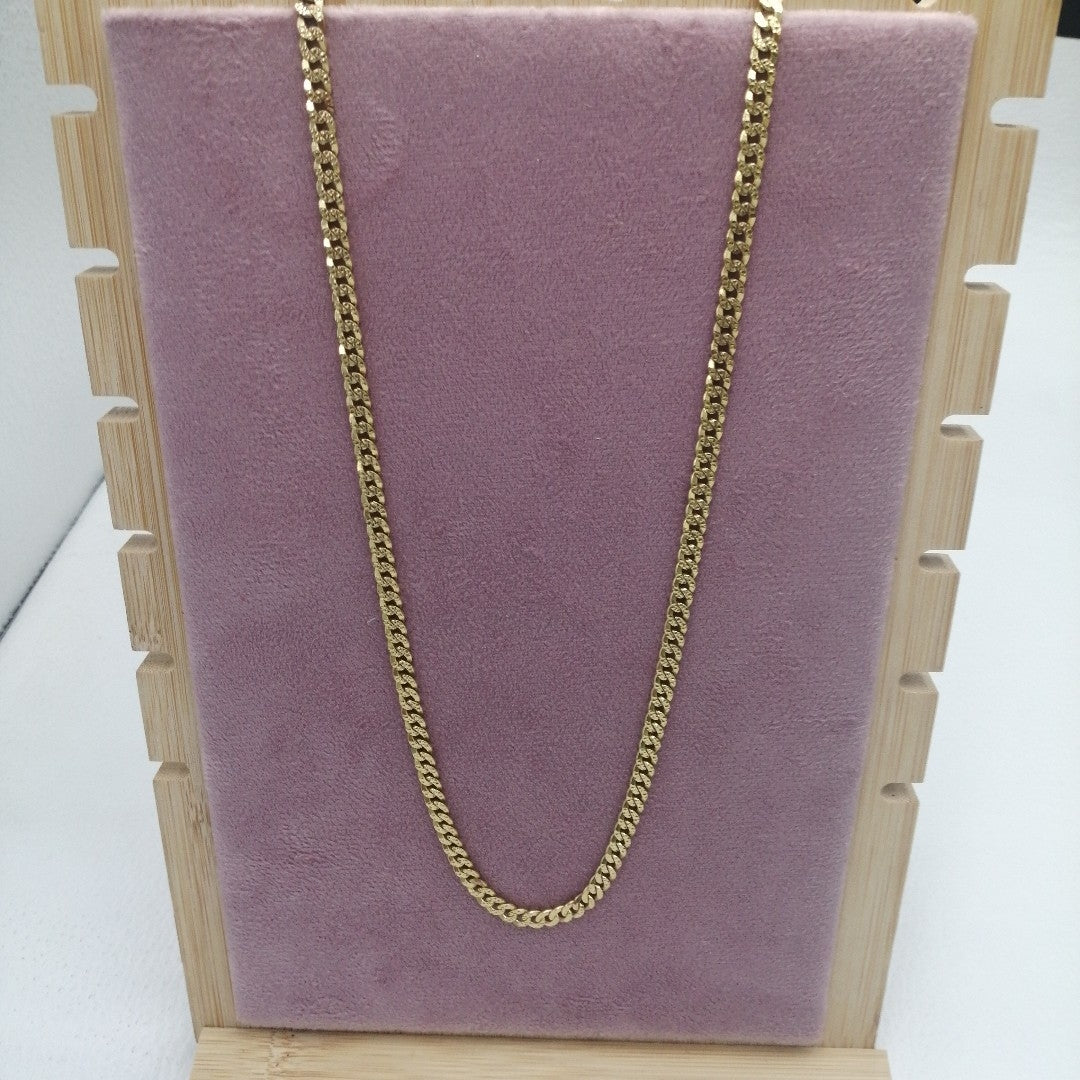 K1 22,70 GRMS 14 K ESPECIFICACIONES COMPLEMENTARIAS CADENA TEJ ESLABONES ORO 14 (SEMINUEVO)