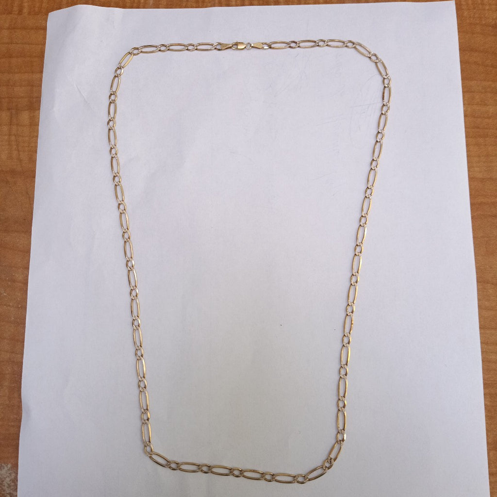 CADENA. ORO, RODIADO 14 K 11.4 GRMS (SEMINUEVO)