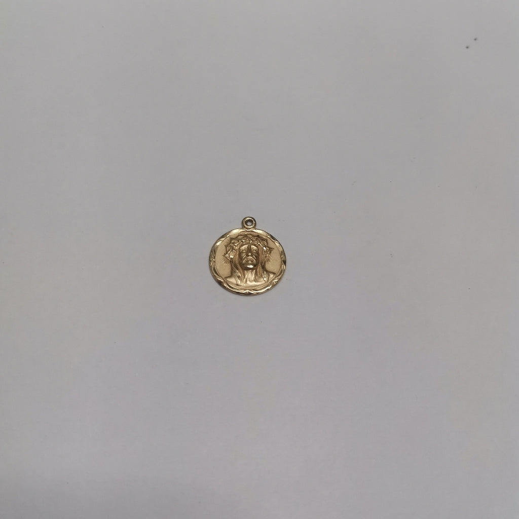 MEDALLA RELIGIOSA. ORO. 10 K 2.3 GRMS (SEMINUEVO)