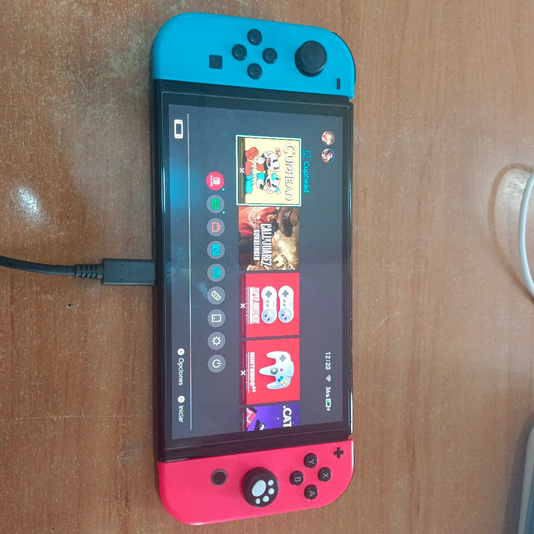CONSOLA DE VIDEOJUEGO NINTENDO SWITCH OLED 64 GB (SEMINUEVO)