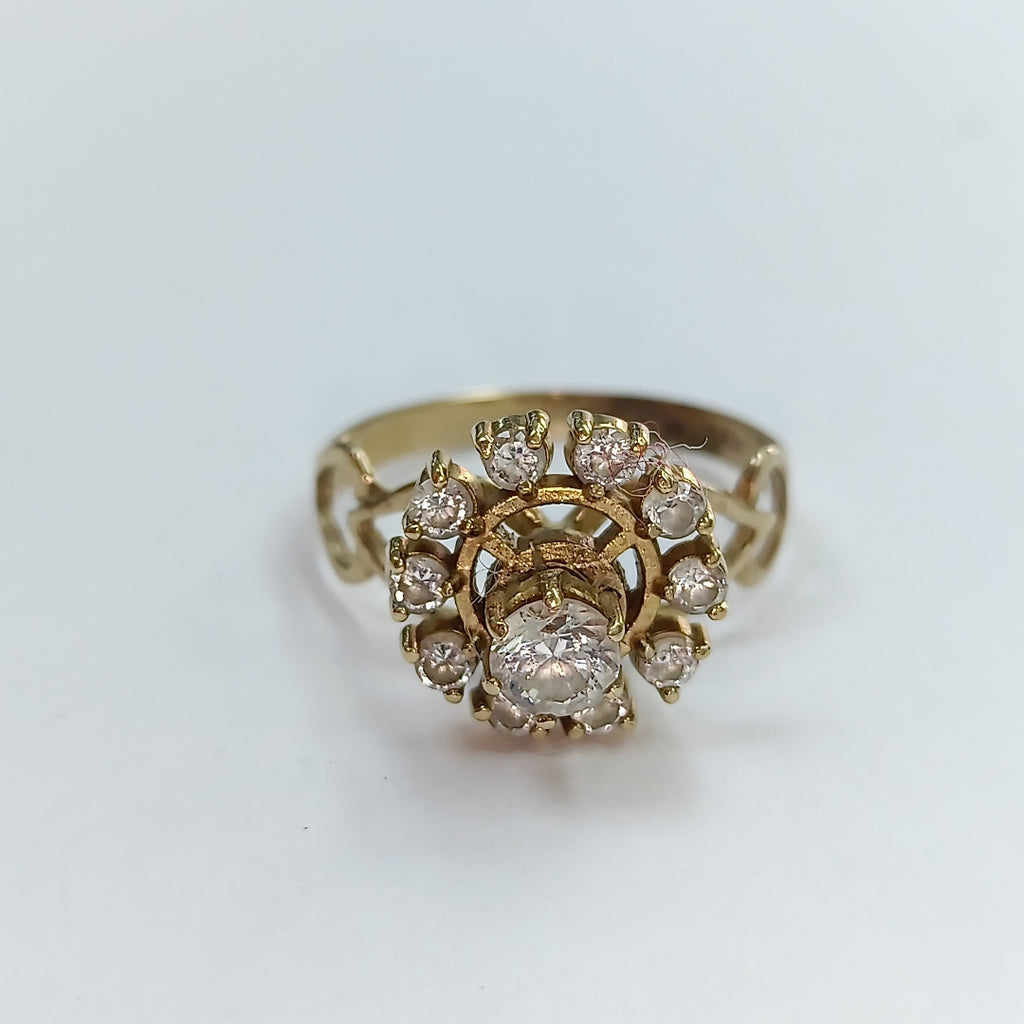 K1 2,80 GRMS 8 K ESPECIFICACIONES COMPLEMENTARIAS ANILLO GIRATORIO CIN CIRCONIAS (SEMINUEVO)