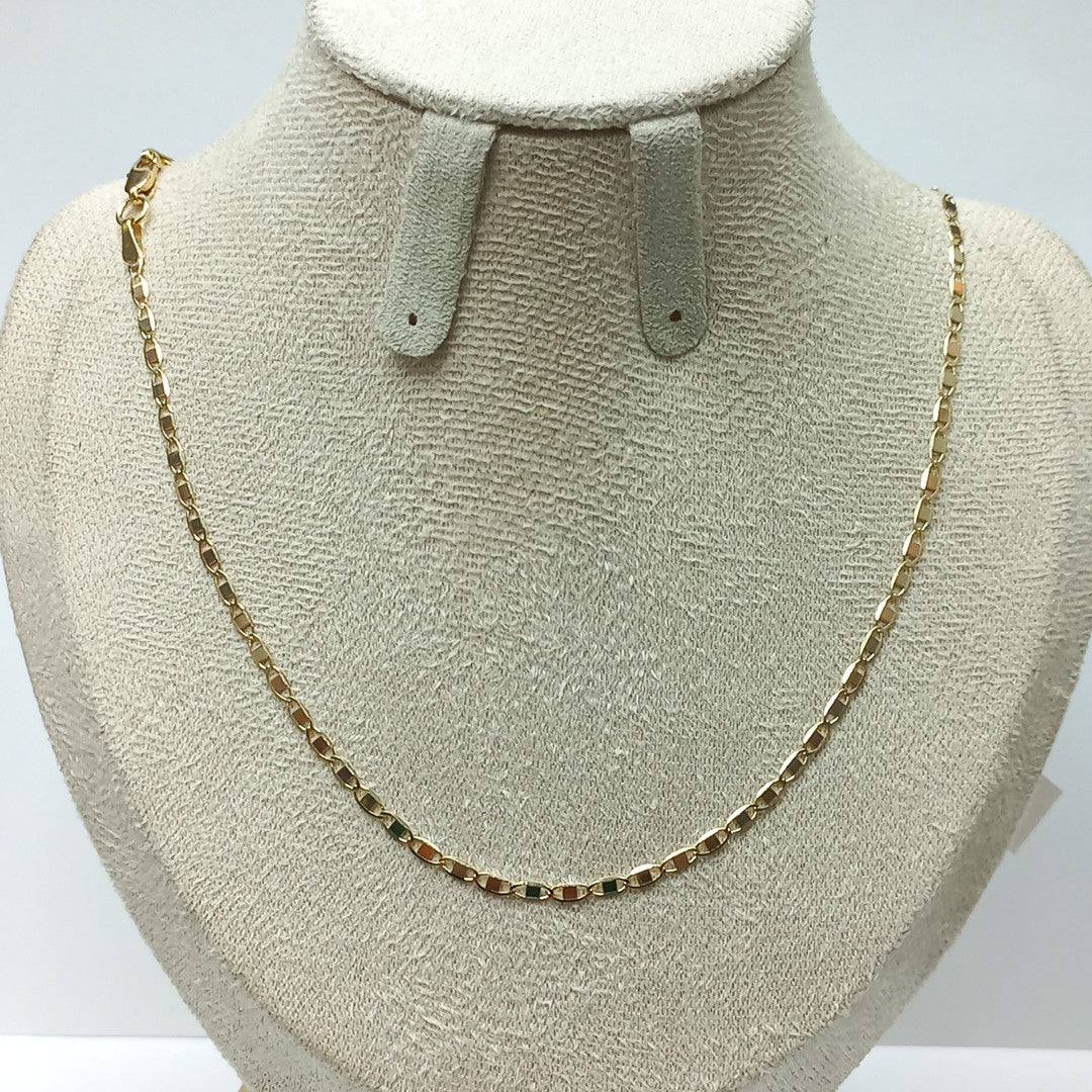 CADENA ESPECIAL MARINERA ESPEJO 3.61G 55 CM (NUEVO)