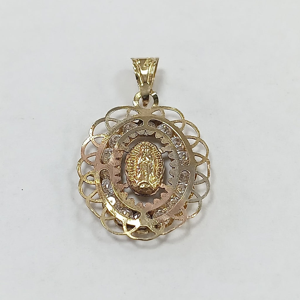 MEDALLA RELIGIOSA ORO 10 K 0,70 GRMS (SEMINUEVO)