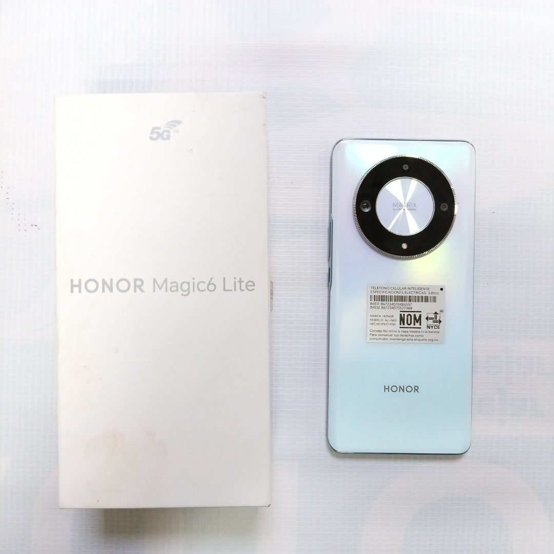 CELULAR HONOR MAGIC6 LITE 5G ALI-NX3 (2023) 256 GB 8 GB RAM (SEMINUEVO)