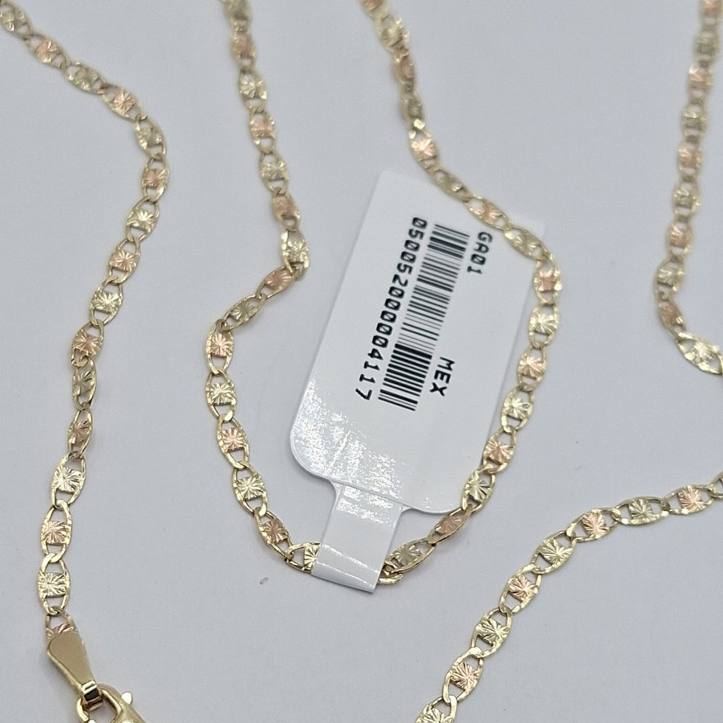 CADENA TEJIDO MARINERO 3.31GR 55 CM (NUEVO)