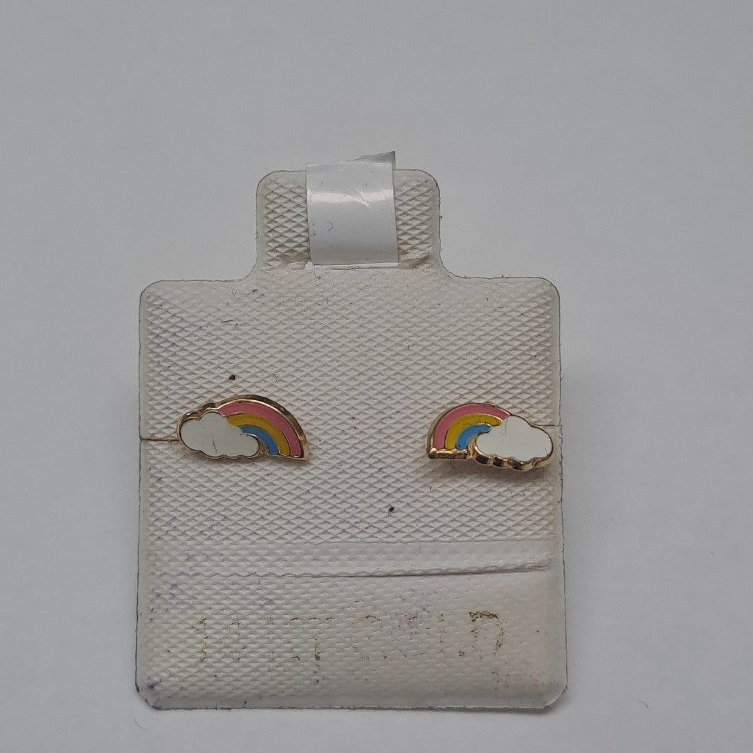 BROQUELES ORO 14K 1 (NUEVO)