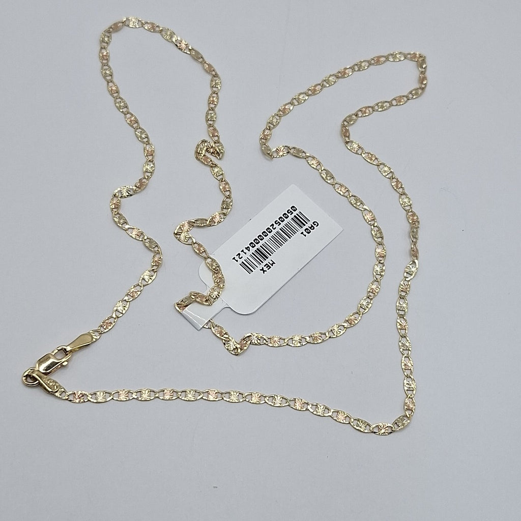 CADENA TEJIDO MARINERO 3.31GR 55 CM (NUEVO)