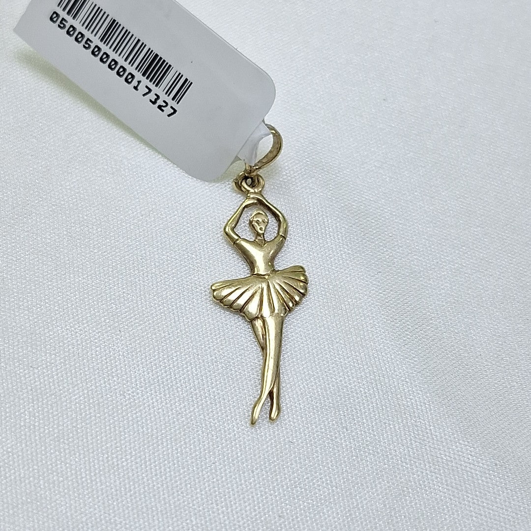 10348DIJ00000B1607 FRD19 DIJE DE BAILARINA ORO 14K 1.2GRS (NUEVO)