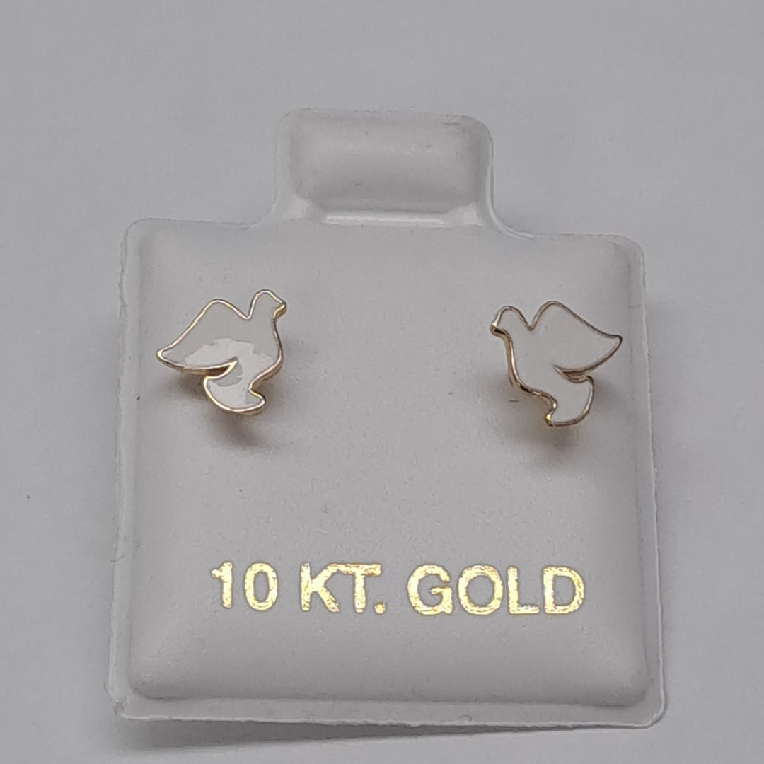 BROQUELES ORO 10K 1 (NUEVO)