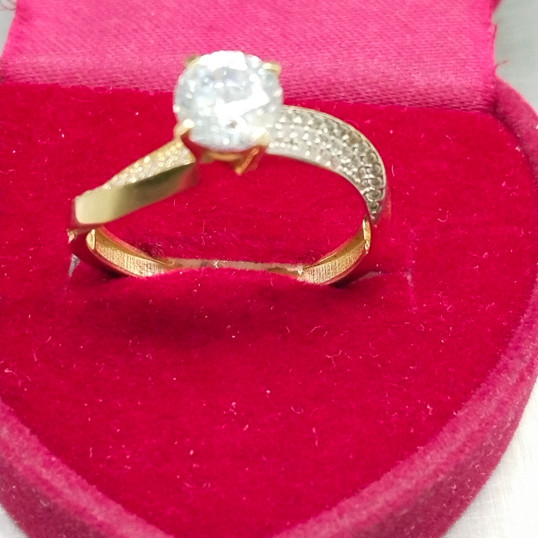 10322ANI24290B922 FRD27 SOLITARIOS ORO 14K 2.9GRS (NUEVO)