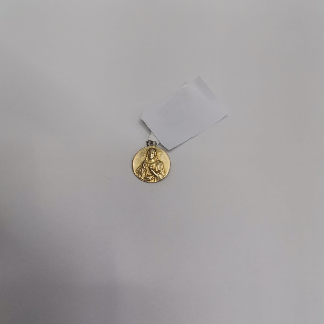 MEDALLA RELIGIOSA ORO 14 K 1,40 GRMS (SEMINUEVO)