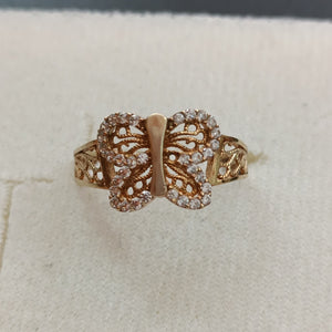 ANILLOS DAMA ORO 10K 2 (NUEVO)