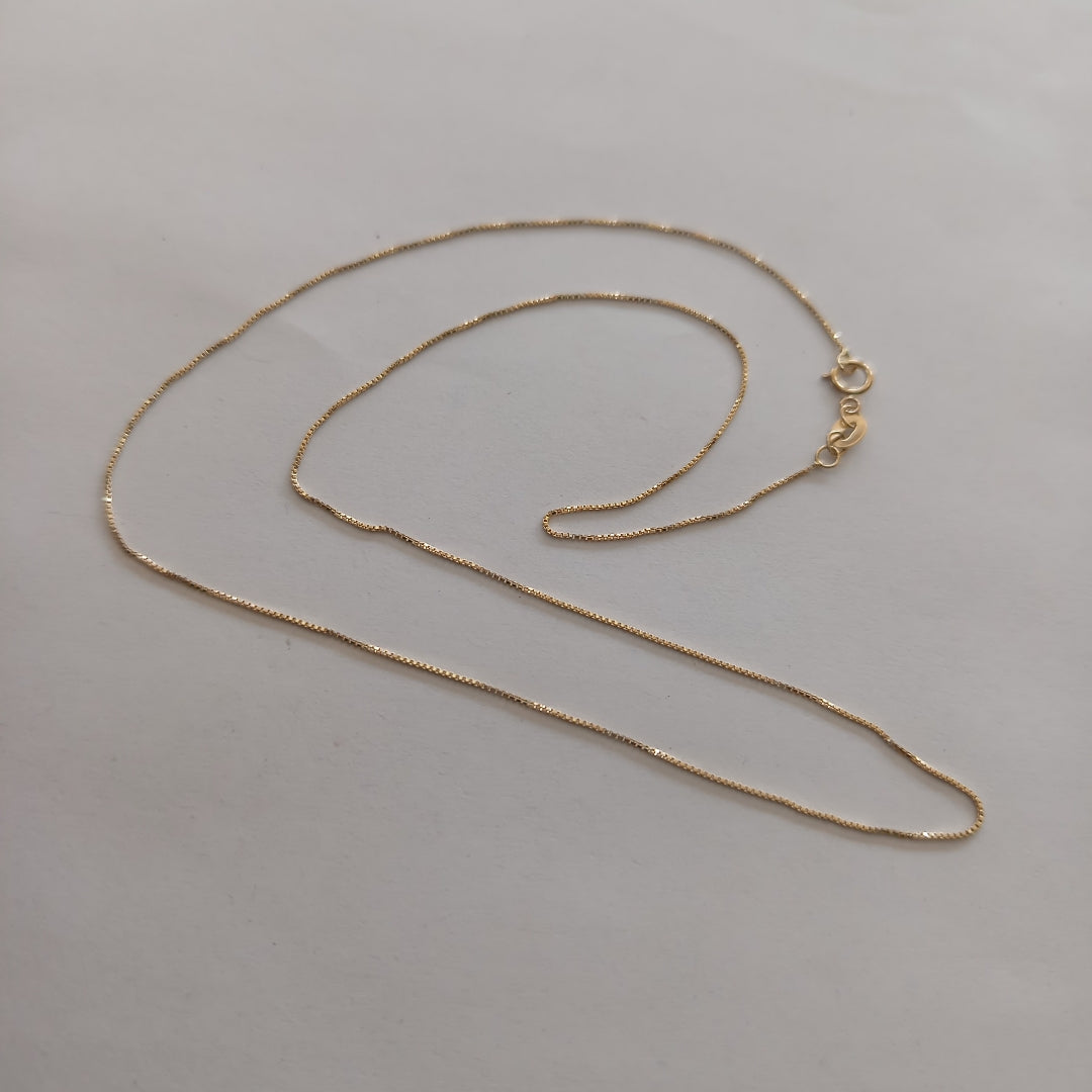 CADENA VENECIANA 1.61G 50 CM (NUEVO)