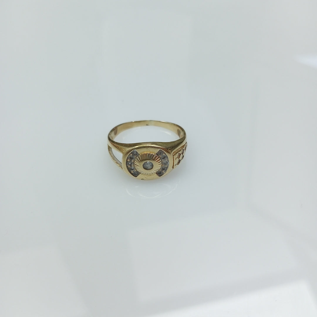 K1 3,60 GRMS 12 K ESPECIFICACIONES COMPLEMENTARIAS VENDIBLE ANILLO CON TODAS SUS (SEMINUEVO)