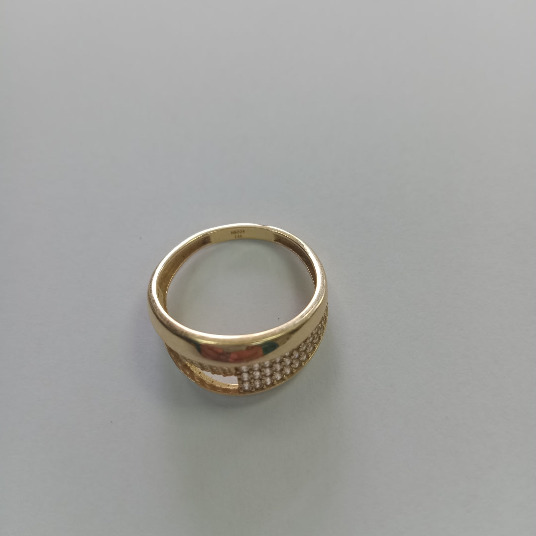 ANILLO. ORO. 14 K 3.1 GRMS (SEMINUEVO)