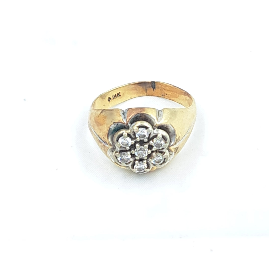 ANILLO. ORO. 14 K 5.3 GRMS (SEMINUEVO)