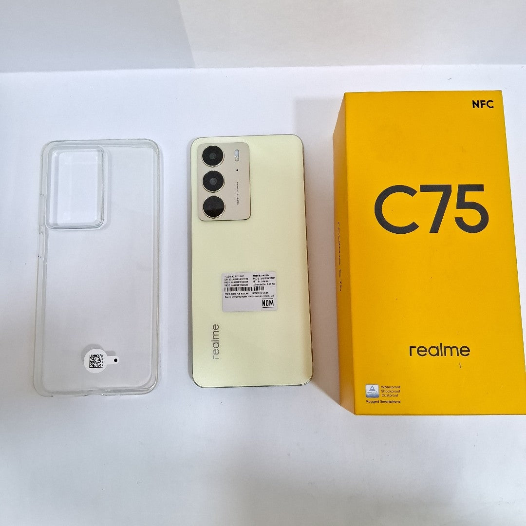 CELULAR REALME C75 RMX3941 (2025) 256 GB 8 GB RAM (SEMINUEVO)