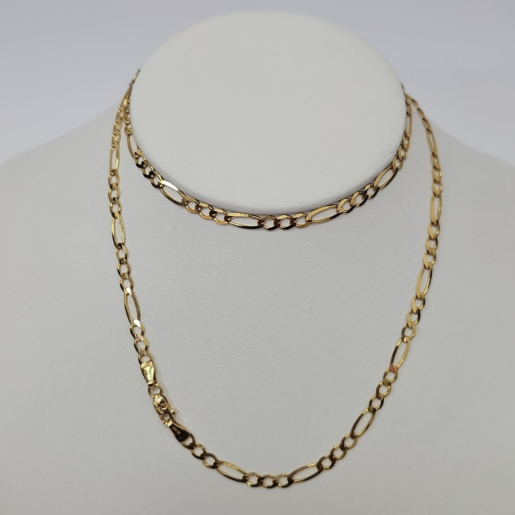 CADENAS CARTIER 3 1 AMARILLA ORO 14K 6.6 (NUEVO)