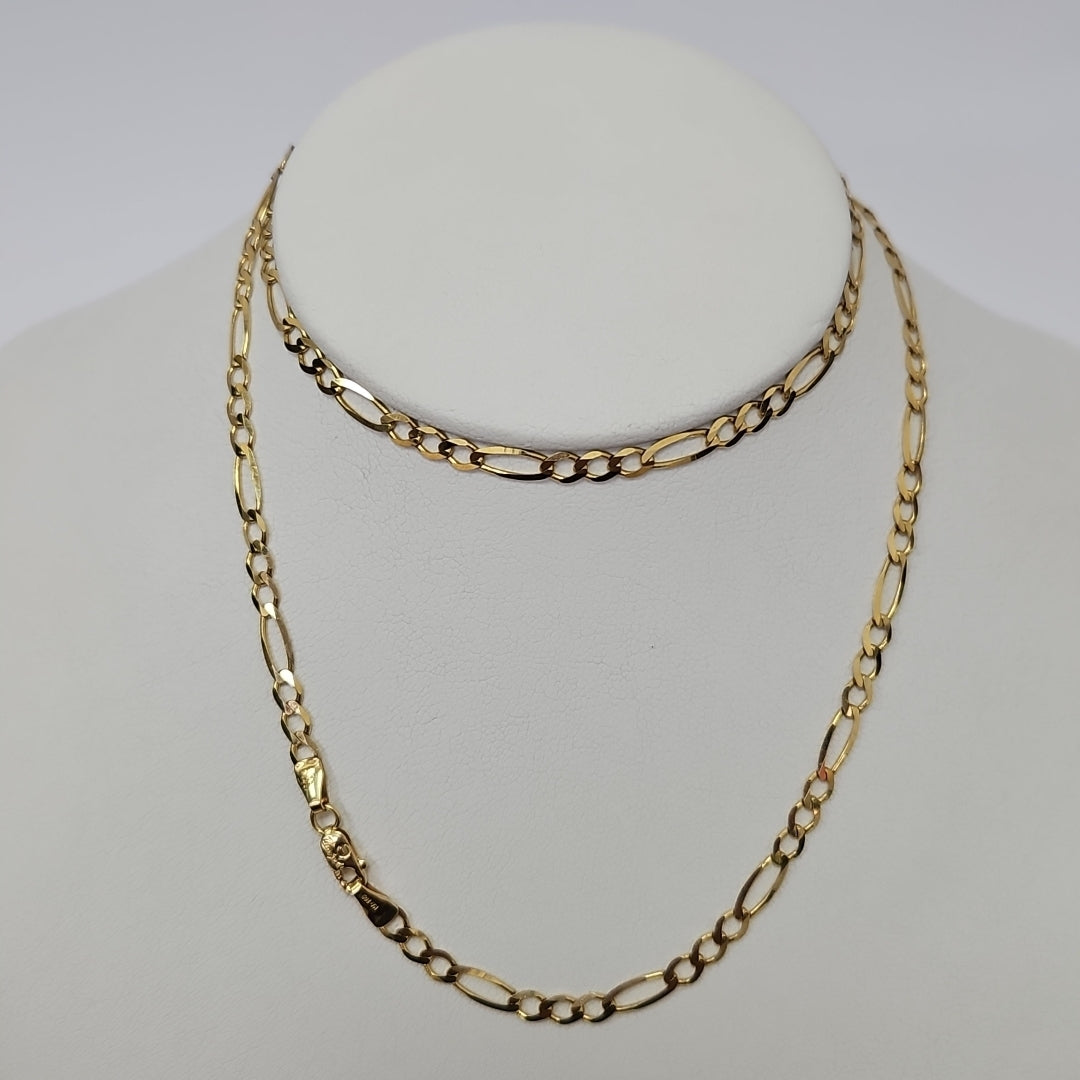 CADENAS CARTIER 3 1 AMARILLA ORO 14K 6.6 (NUEVO)