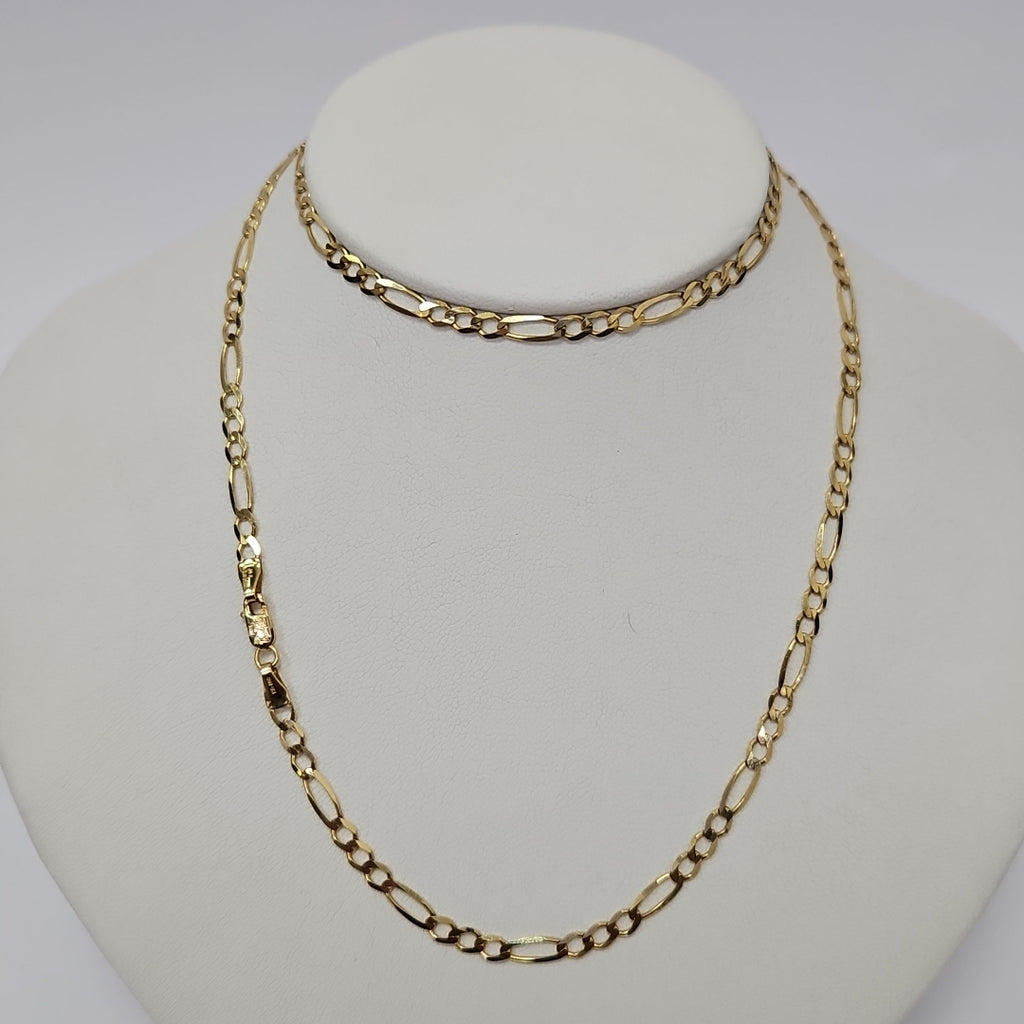 CADENAS CARTIER 3 1 AMARILLA ORO 14K 7.6 (NUEVO)