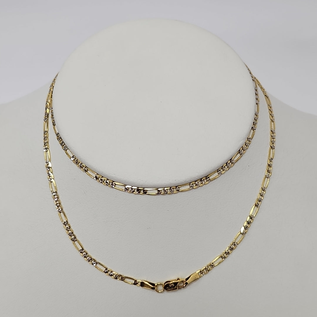 CADENAS CARTIER 3 1 DIAMANTADA ORO 14K 4.6 (NUEVO)