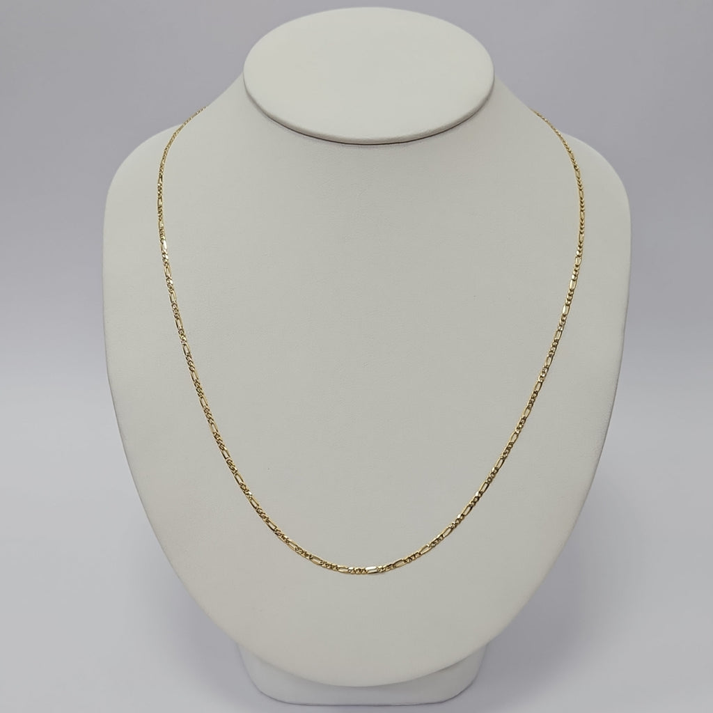 CADENAS CARTIER 3 1 DIAMANTADA ORO 14K 3.3 (NUEVO)