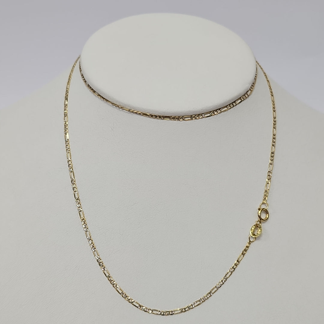 CADENAS CARTIER 3 1 DIAMANTADA ORO 14K 2 (NUEVO)