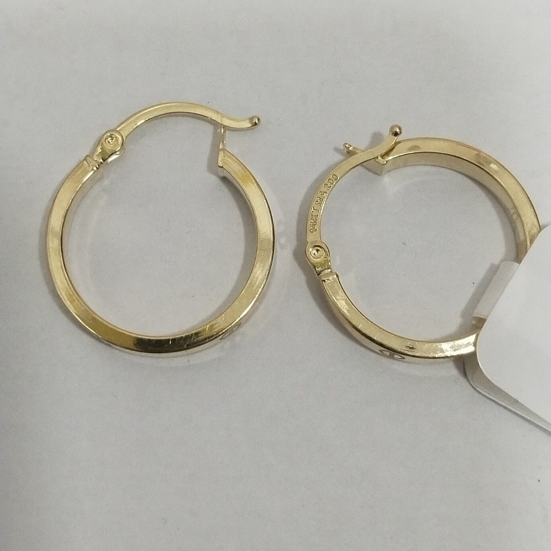 ARRACADAS ORO 14K 1.7 (NUEVO)