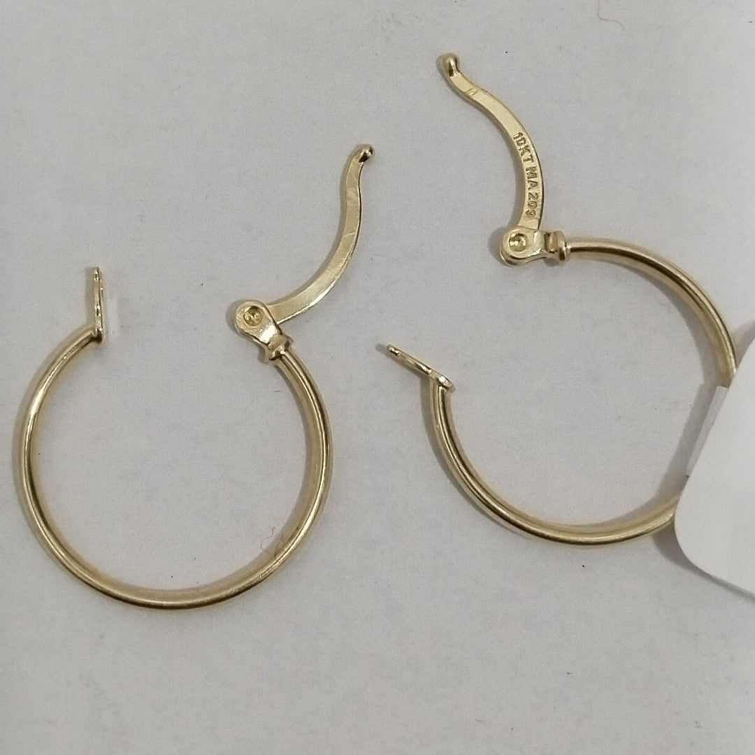 ARRACADAS ORO 10K 1.3 (NUEVO)