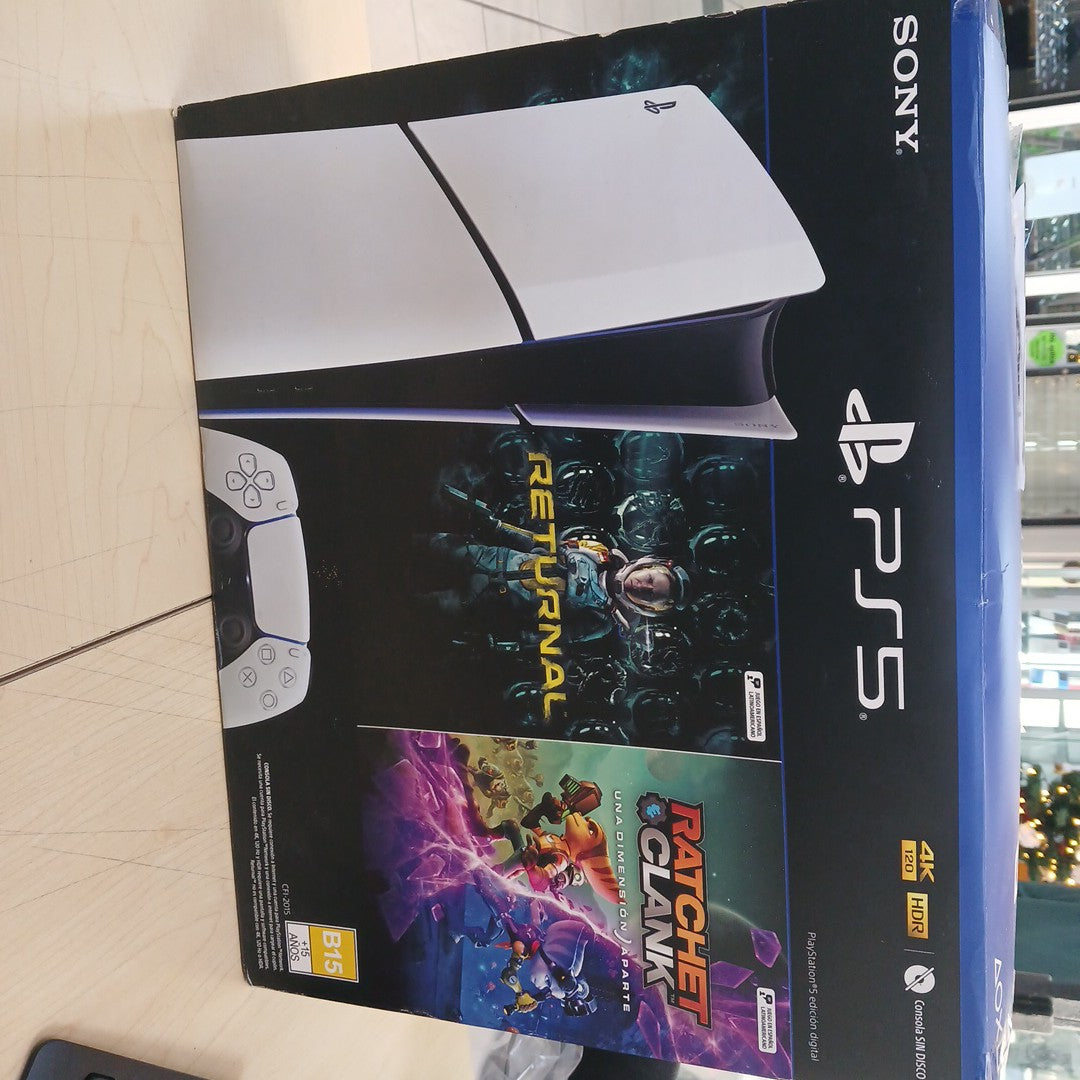 CONSOLA DE VIDEOJUEGO SONY PS5 DIGITAL 825 SSD (SEMINUEVO)